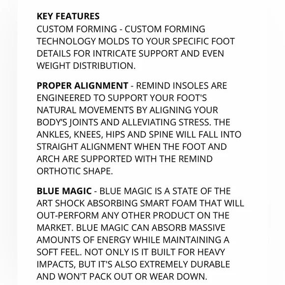 REMIND INSOLES CUSH CLOUDS - Picture 5 of 13